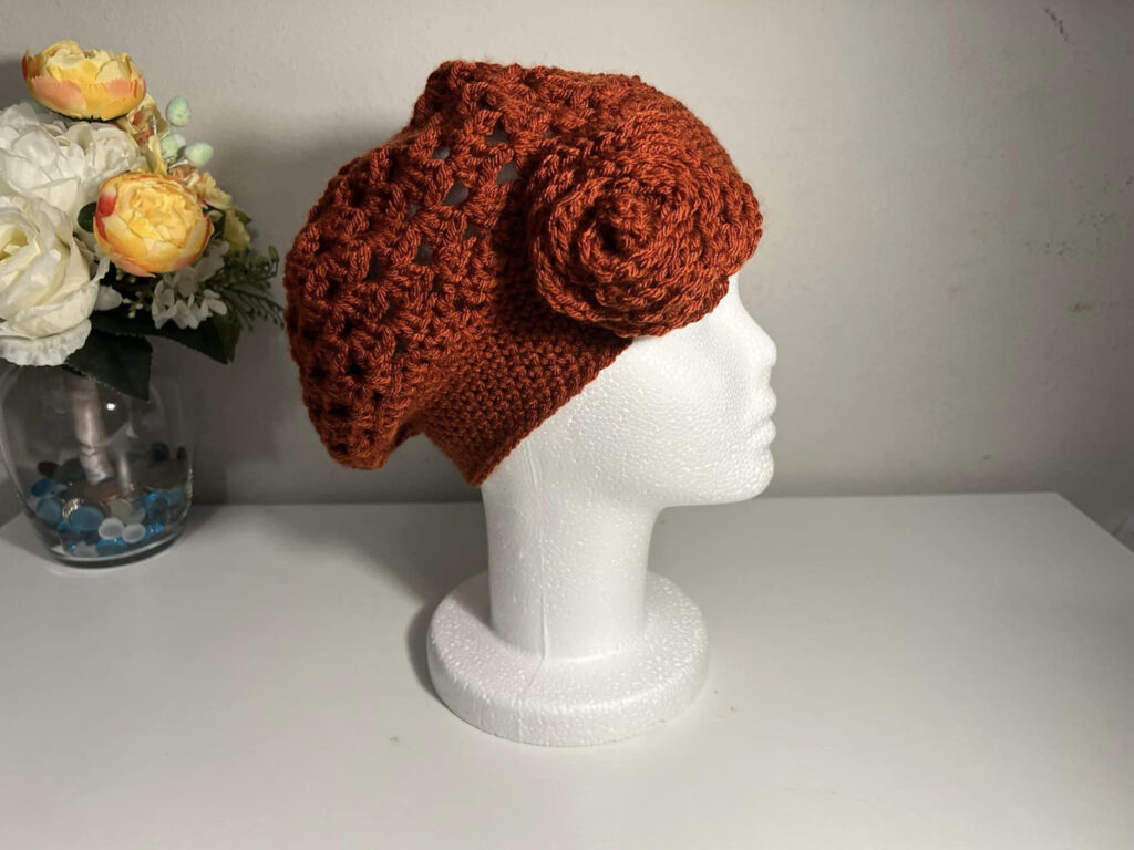 Rose-red Beret